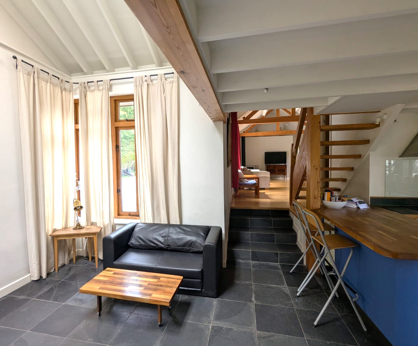 Open plan living area Open plan living area