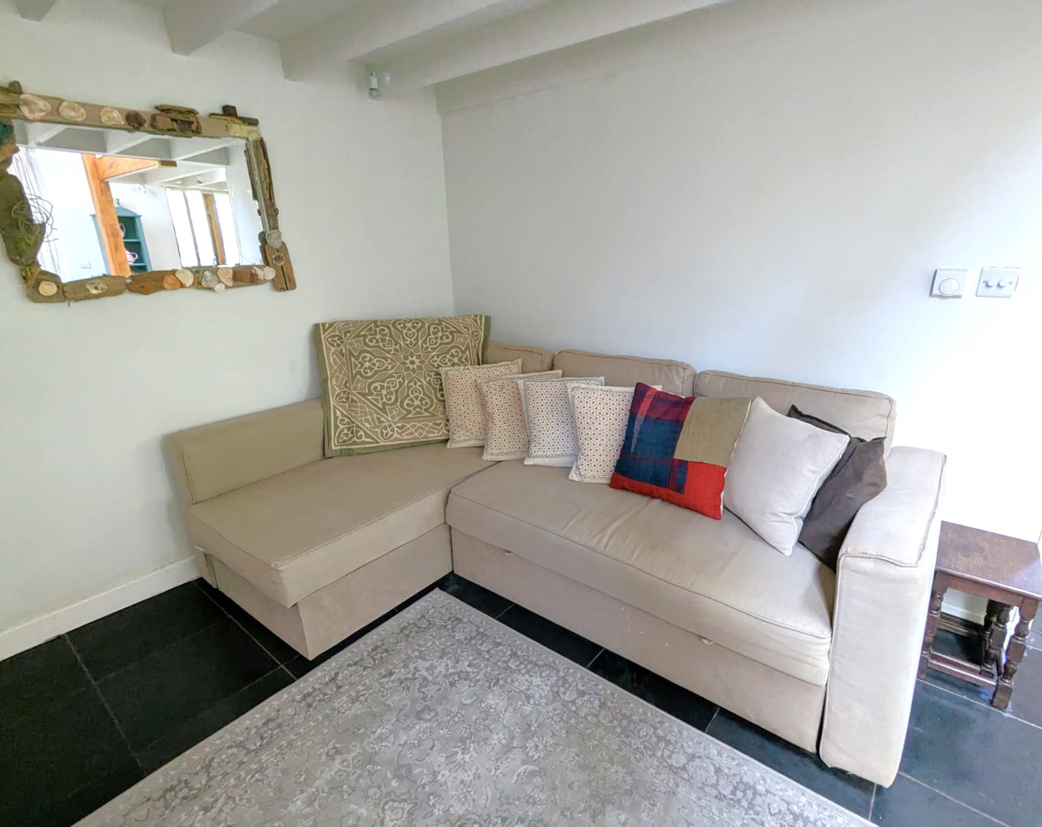 Living Area and Sofa Bed in Studio Living Area and Sofa Bed in Studio