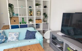 Open plan living area