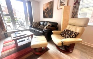 Living Room of city centre apartment